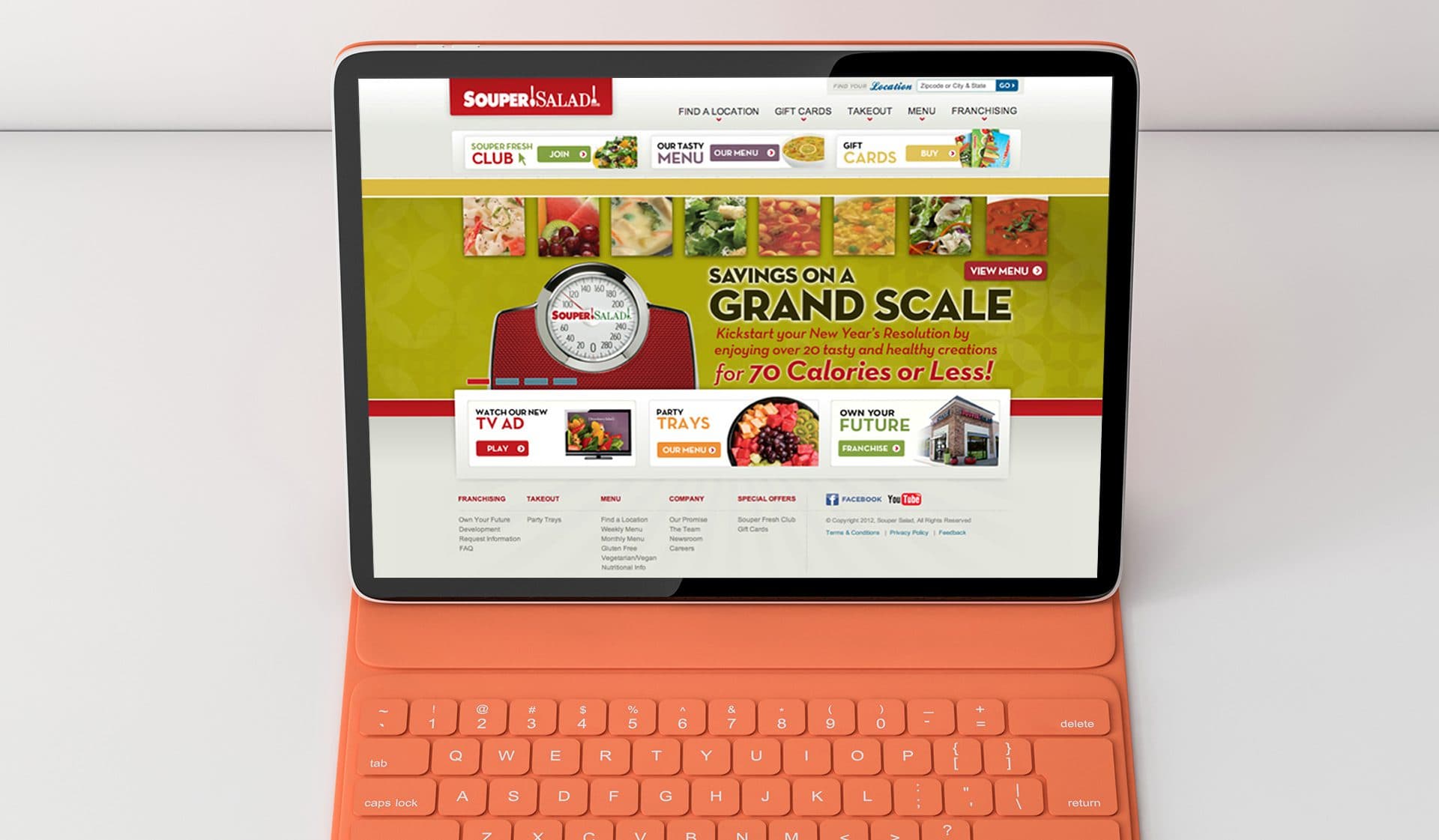 Souper Salad Website