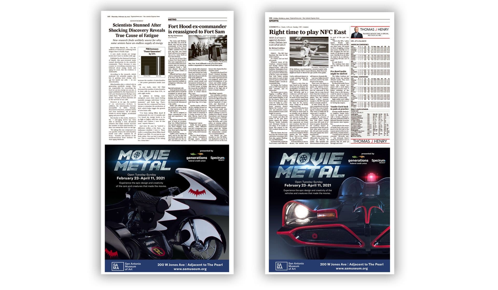 SAMA Movie Metal Ads