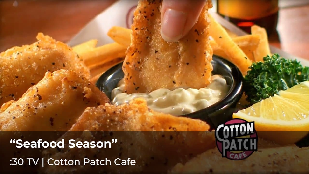 Cotton Patch Café, “Seafood Season”