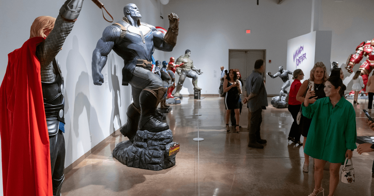 Tony Parker’s Heroes & Villains Exhibit Opens at the San Antonio Museum of Art