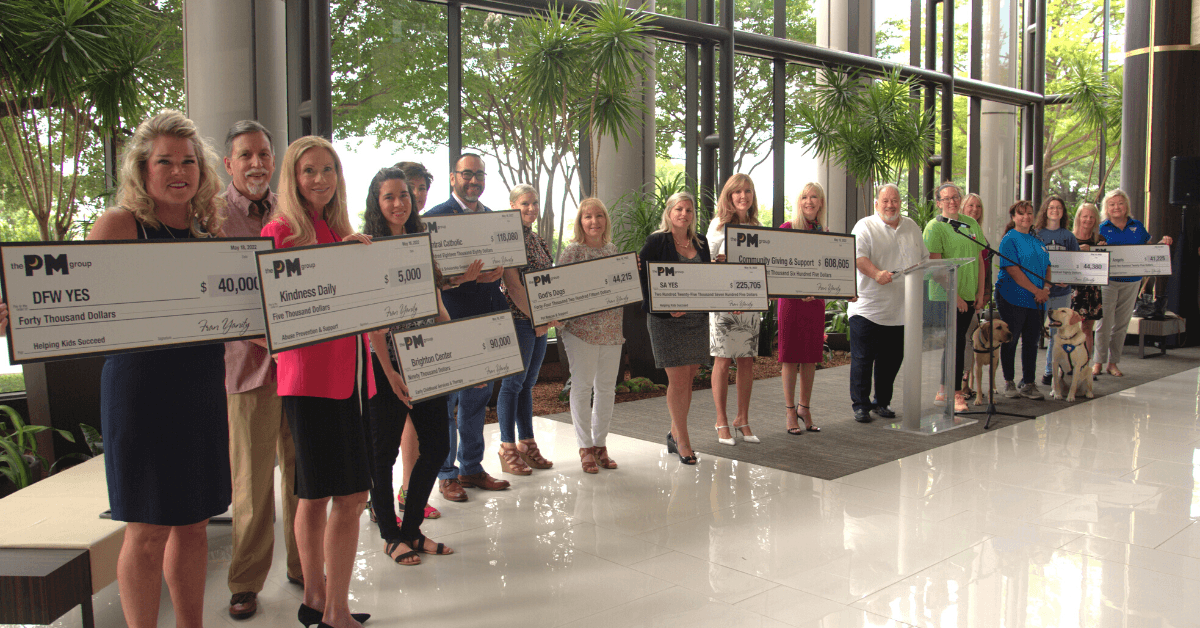 The PM Group Donates Over $608,000 to Local Nonprofits