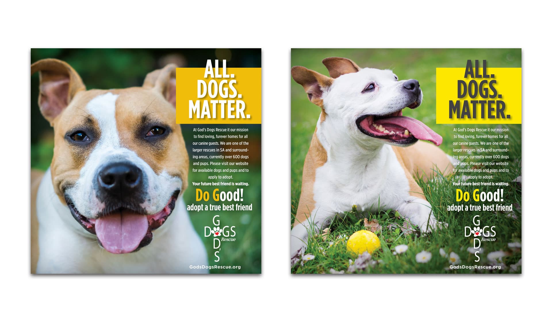 God’s Dogs Print Ads