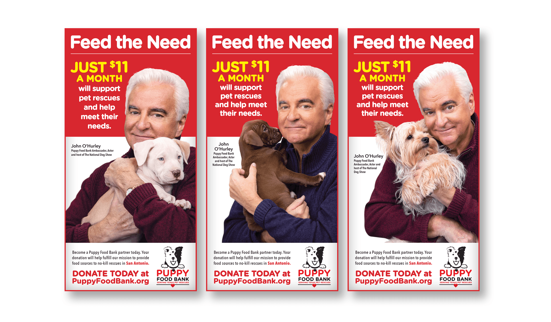 Puppy Food Bank Newspaper