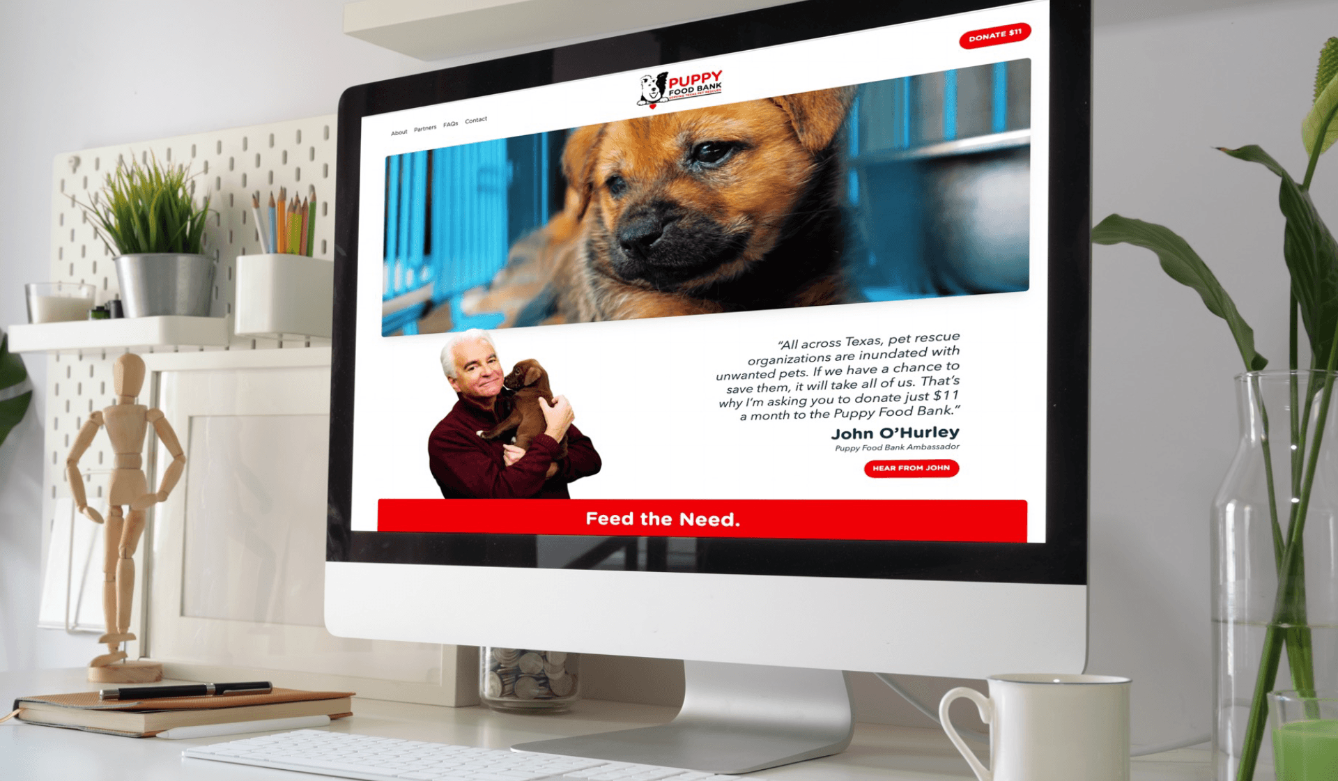 Puppy Food Bank Website – 2023