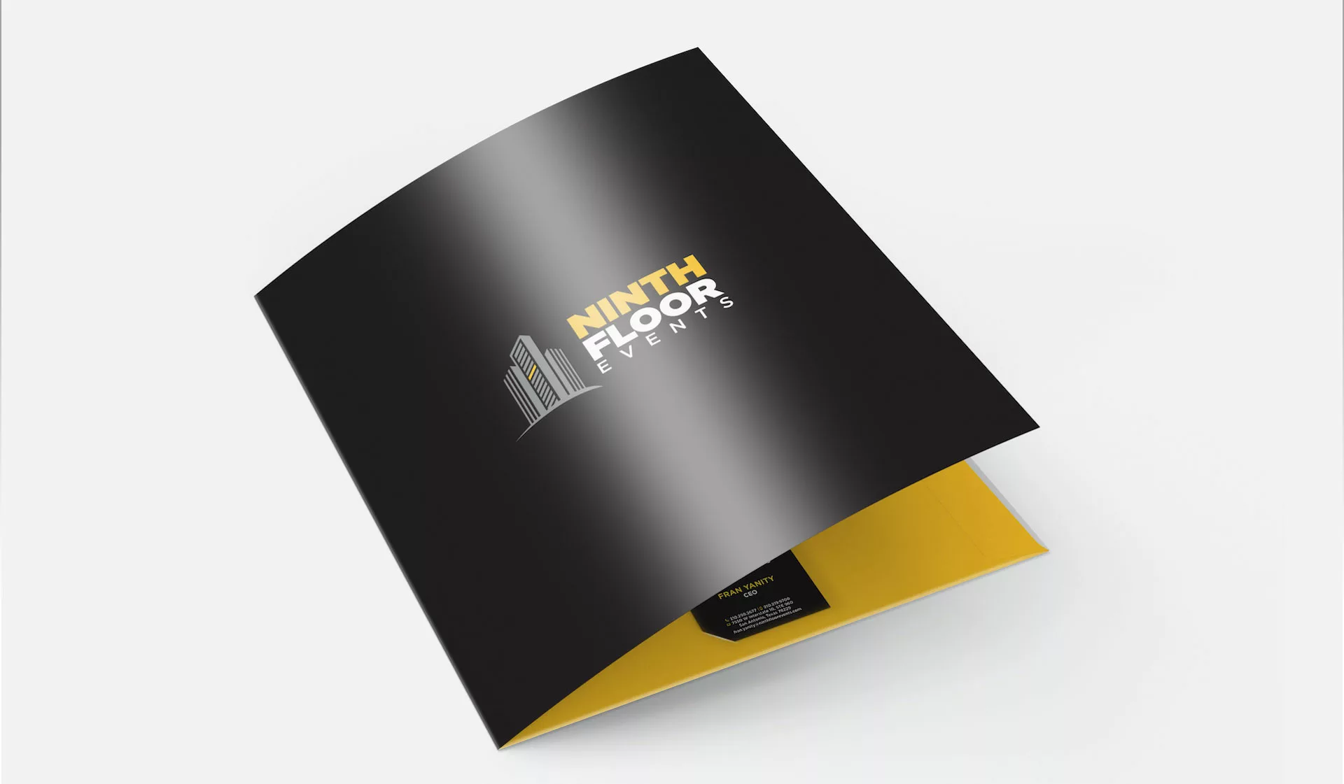 Ninth Floor Logo & Stationary Design