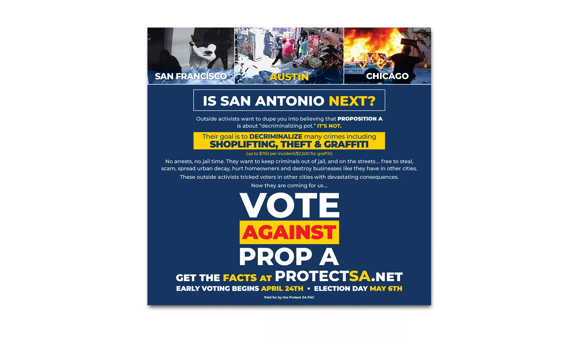 Protect SA Campaign Newspaper Ad