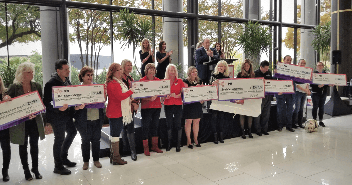 Over $470,000 Raised for San Antonio Charities