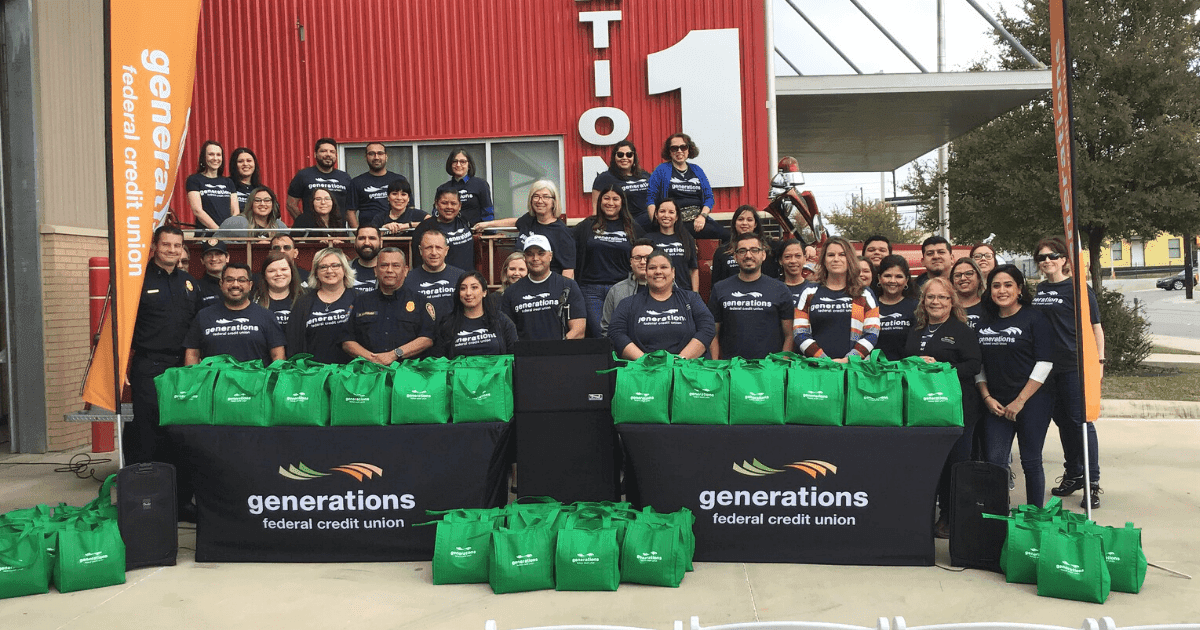 GFCU Donates Thanksgiving Meals to San Antonio Area Fire and Police Departments