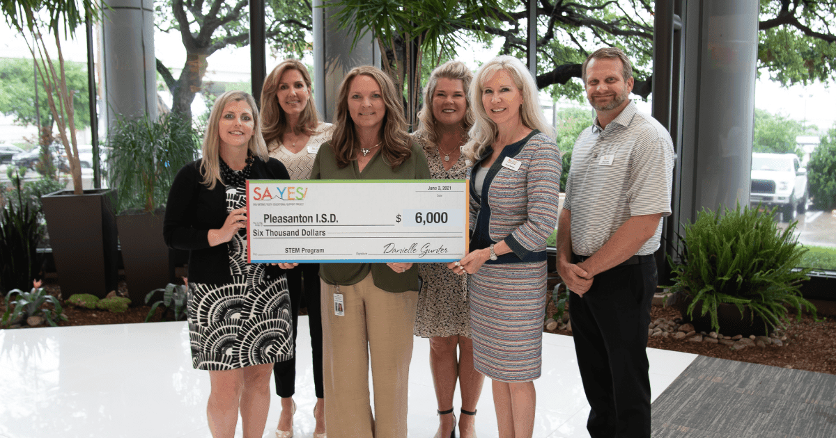 SA YES Presents YES Grants to Fund STEM Needs