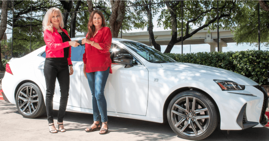 Agency Honors Employee for 25 Years of Service with a New Lexus