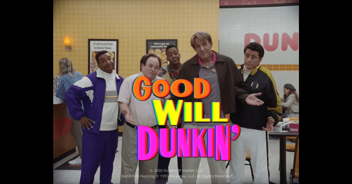 “Good Will Dunkin’” Wins Our Choice as the Best Super Bowl LX Commercial